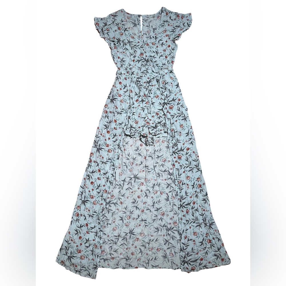 American Eagle Outfitters floral  romper/maxi dress (Size S)
